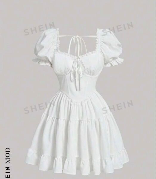 SHEIN ワンピース ホワイト