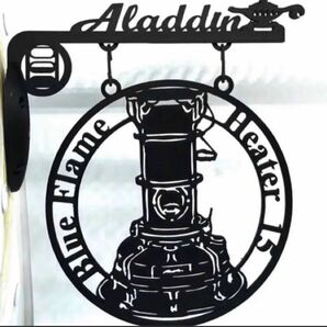 アラジン ブルーフレーム (ぽい)吊看板!ビッグサイズ