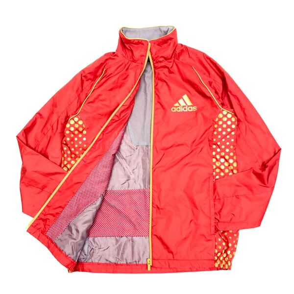 adidas《アディダス》ウインドブレーカー ナイロンジャケット / L