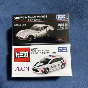 トミカ トミカプレミアム 2000GT シンガポール警察