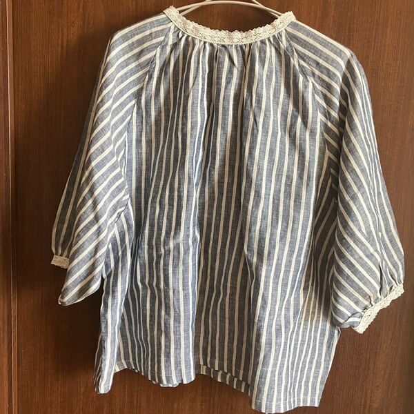 maisonnette m.n フレンチリネン スモック 新品タグ付き French Linen
