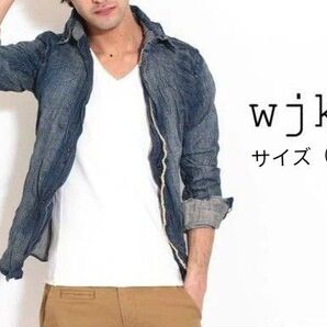 貴重◆WJK◆MEN'S デニムフックジャケット ヴィンテージ