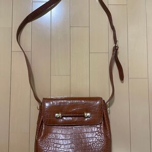BALLY ショルダーバッグ レザー ブラウン