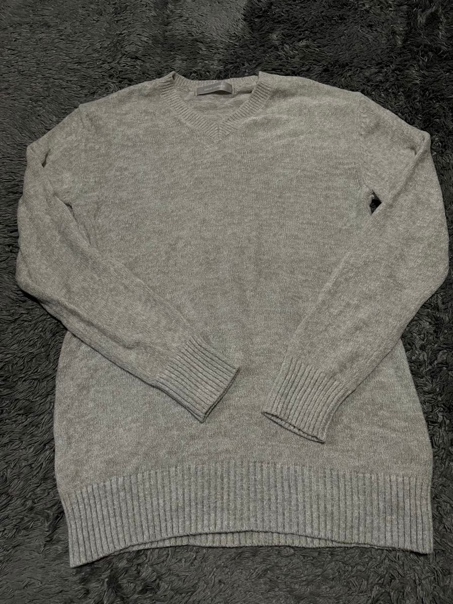 HIGH STREET ハイストリートソリッドモールＶネックニット