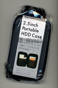 送料300円～ 2.5inch Portable HDD Case 収納☆ ARCHISS AS-PHC-BK ☆ スーツケース風デザイン 2.5インチハードディスク収納ケース