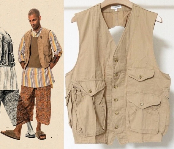 Yahoo!オークション -「engineered garments vest」(ベスト Yahoo!オークション -「engineered garments vest」(ベスト