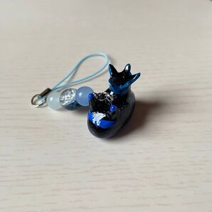 ハンドメイド ミドリリュウグウウミウシ ストラップ