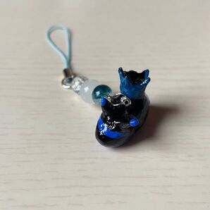 ハンドメイド ミドリリュウグウウミウシ ストラップ