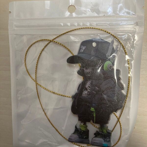 【新品未使用品】スケルトン アクリルキーホルダー