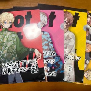 Knot Not Rank(KNR)クリアファイル 4枚