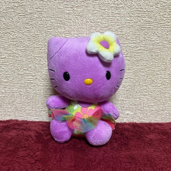 サンリオ ハローキティ ハイビスカスキティ tyコラボ ぬいぐるみ