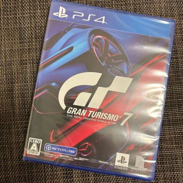 新品未開封 シュリンク付き PS4ソフト グランツーリスモ7