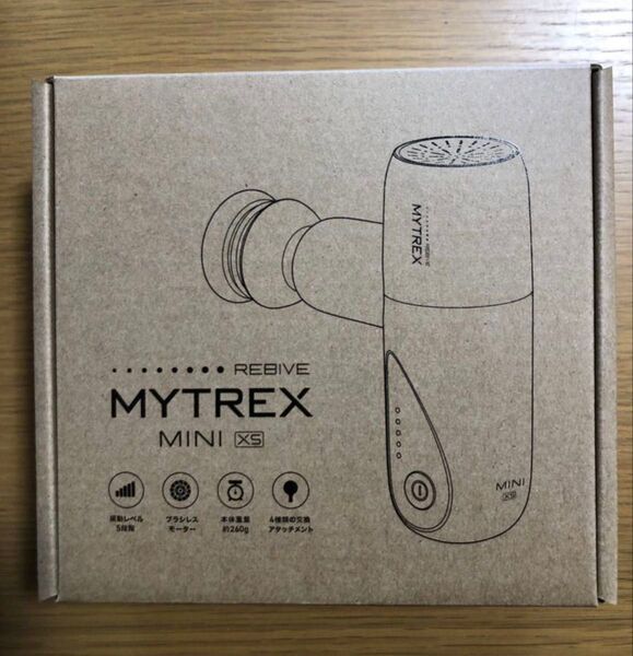 ☆マイトレックス リバイブミニ XS MYTREX REBIVE MINI XS パワーガン マッサージガン 筋膜リリース