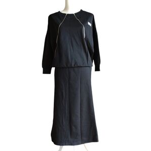 SEA BY SHE セットアップ 長袖 ブラック