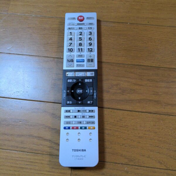 東芝 TOSHIBA テレビリモコン レグザ CT-90459 動作確認済