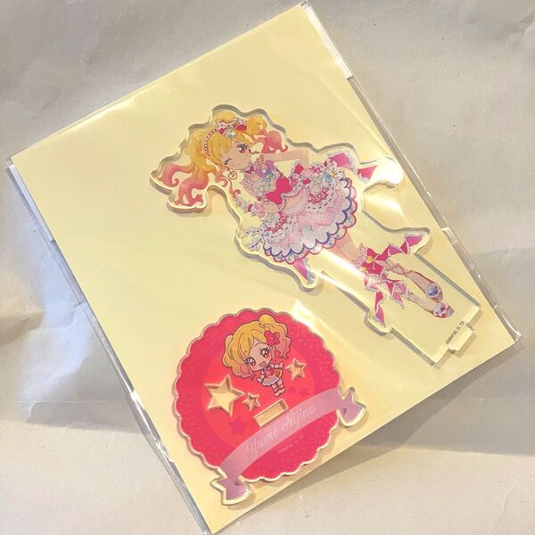 アイカツ オフィシャルストア アクリルバッジスタンドキーホルダー 虹野ゆめ PR
