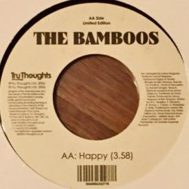 現行FUNK45s bamboos // HAPPY / pussy footin DRUM BREAK ドラムブレイク bboy ファンクグルーヴ バンブーズ ブレイクス希少レコード