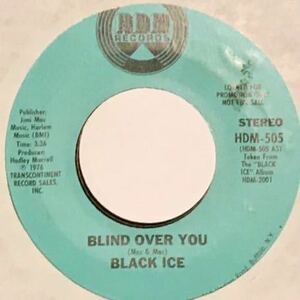 【試聴】Soul45s Black Ice // Blind Over You / Mono 【EP】1976年 極上ソウル　ファンク ファンキー Funk 7inch R&B
