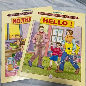 洋書 絵本 Character-Building Stories For Children: Hello! 1 NO thanks