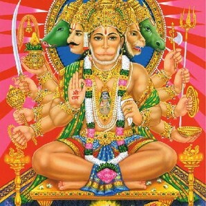 アジアン雑貨/勝負運.ギャンブル.運気アップ!ハヌマン神.インテリア.壁掛け10