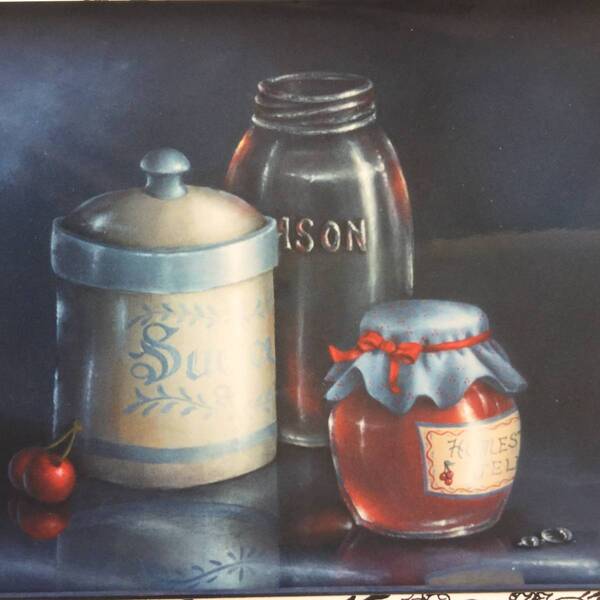 手芸図案 ■ARTBOOK_OUTLET■ W2-150★ 送料無料!デビーコール ガラスと陶器の静物画 写真5枚 DEBBIE COLE TOLE トール デザインパケット