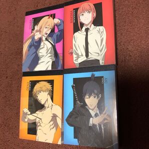 チェイソーマン チェンソーマン メモ帳 4つセット