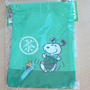 伊右衛門 ×ピーナッツ おでかけ巾着