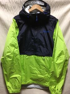 美品 patagonia トレントシェル プルオーバー ジャケット M フーディ パーカー レイン パッカブル ナイロンパーカー