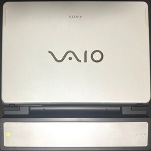 【上級者向激レアJK】VAIO WindowsXP ノートパソコン VGP-PRFS10V ポートリプリケーター付 送料無料