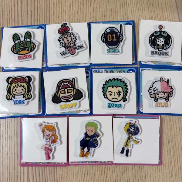 ワンピース ダイカットマグネット 11点