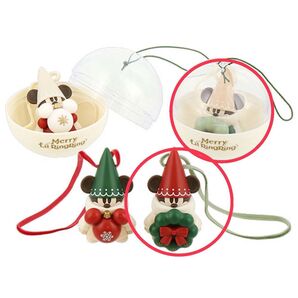 ディズニークリスマス 2024 リルリンリン カプセルトイ 2個セット カプセル無し