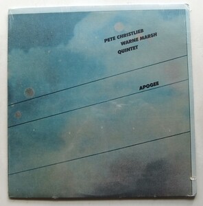 ◆ 未開封・希少 ◆ PETE CHRISTLIEB WARNE MARSH Quintet / Apogee ◆ Warner Bros BSK 3236 ◆ W