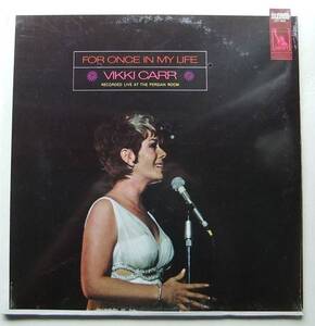 ◆ 未開封・希少 ◆ VIKKI CARR / For Once In My Life ◆ Liberty LST-7604 ◆