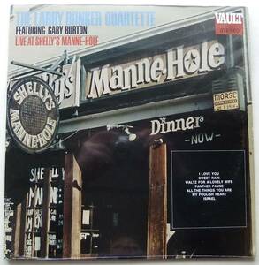 ◆ なんと当時の未開封品 米オリジナル盤 ◆ LARRY BUNKER Quartet feat GARY BURTON / Live at Shelly's Manne-Hole ◆ Vault LP-9005 ◆