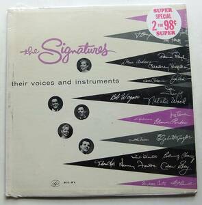 ◆ 未開封・希少 ◆ SIGNATURES / Their Voices And Instruments ◆ Whippet WLP 702 (mono) ◆