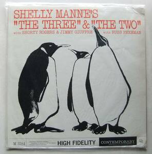 ◆ 未開封・希少 ◆ SHELLY MANNE / The Three & The Two ◆ Contemporary M3584 (mono) ◆