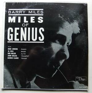 ◆ 未開封・希少 ◆ BARRY MILES / Miles of Genius ◆ Charlie Parker PLP-804 ◆
