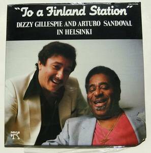 ◆ 未開封・希少 ◆ DIZZY GILLESPIE and ARTURO SANDOVAL In Helsinki / To a Finland Station ◆ Pablo 2310-889 ◆