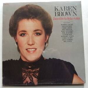 ◆ 未開封・希少 ◆ KAREN BROWN / Dance With Me For Just A While ◆ KEB 1002 ◆