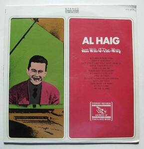 ◆ 未開封・希少 ◆ AL HAIG / Jazz Will O' The Wisp ◆ Everest FS-293 ◆