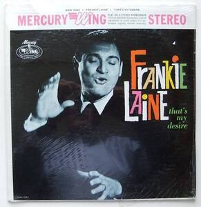 ◆ 未開封・希少 ◆ FRANKIE LAINE / That ' s My Desire ◆ Wing SRW-16202 ◆