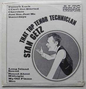 ◆ 未開封・希少 ◆ STAN GETZ / That Top Tenor Technician ◆ Alto AL-704 ◆