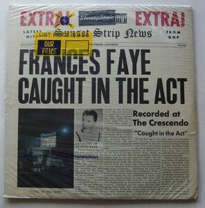 ◆ 未開封・希少 ◆ FRANCES FAYE / Caught In The Act ◆ GNP 41 ◆