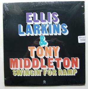 ◆ 未開封・希少 ◆ ELLIS LARKINS - TONY MIDDLETON / Swingin ' For Hamp ◆ Concord CJ-134 ◆