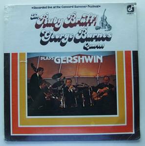 ◆ 未開封・希少 ◆ RUBY BRAFF - GEORGE BARNES Quartet / Plays Gershwin ◆ Concord CJ-5 ◆