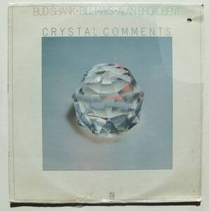 ◆ 未開封・希少 ◆ BUD SHANK / Crystal Comments ◆ Concord Jazz CJ-126 ◆