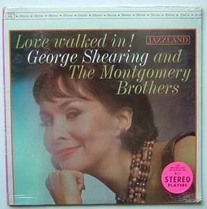 ◆ 未開封・希少 ◆ GEORGE SHEARING and The Montgomery Brothers / Love Walked In ! ◆ Jazzland 955 ◆