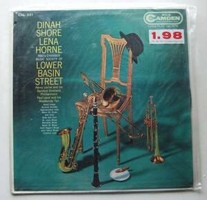 ◆ 未開封・希少 ◆ DINAH SHORE - LENA HORNE / Lower Basin Street ◆ RCA Camden CAL-321 (mono) ◆