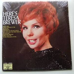 ◆ 未開封・希少 ◆ TERESA BREWER / Here ' s TERESA BREWER ◆ Vocalion VL-73847 ◆