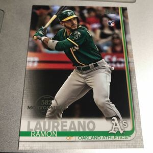 2019 topps montgomery 582 Ramon LAUREANO メンバー限定